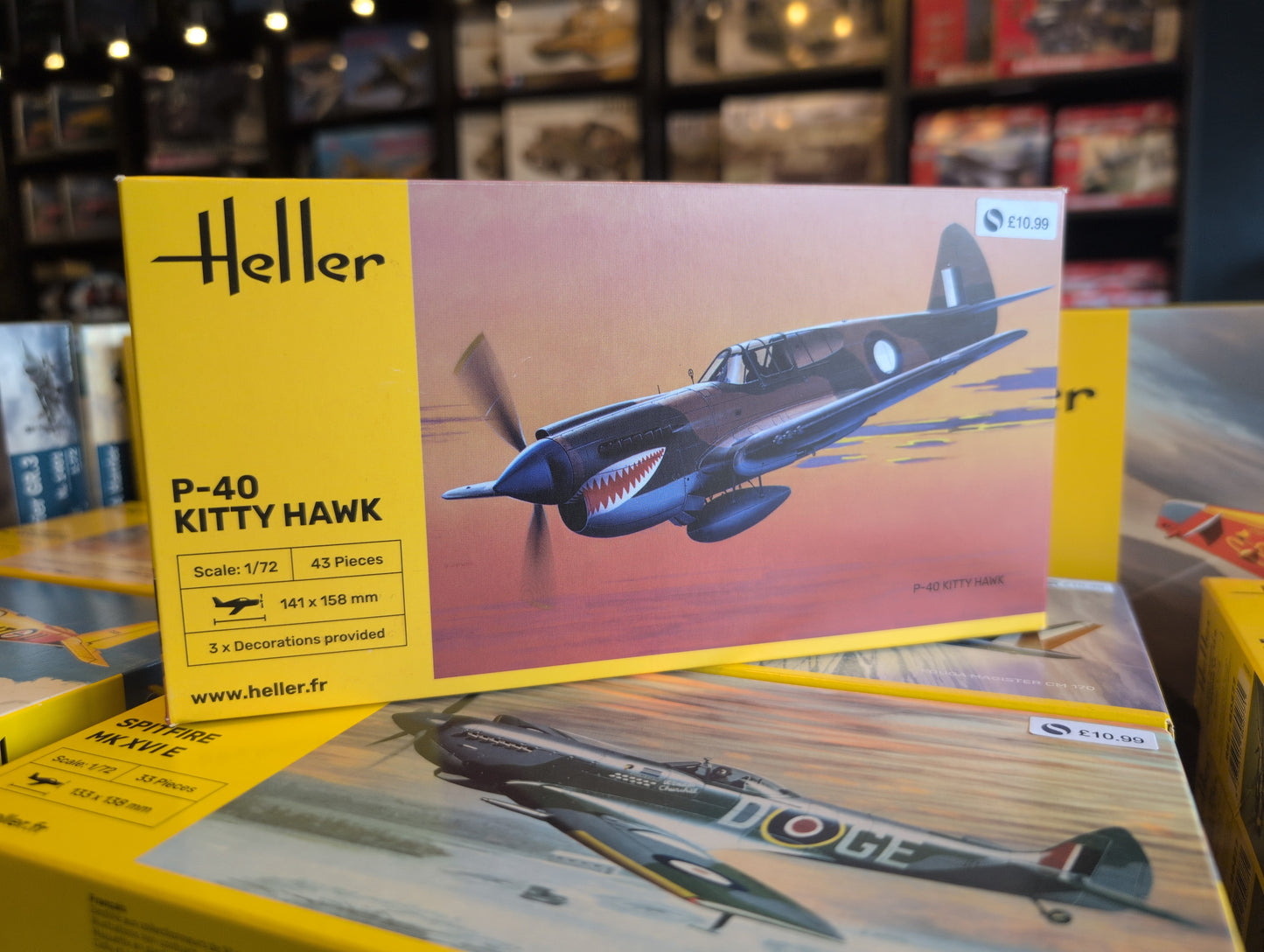 1/72 Heller - P-40E Kittyhawk