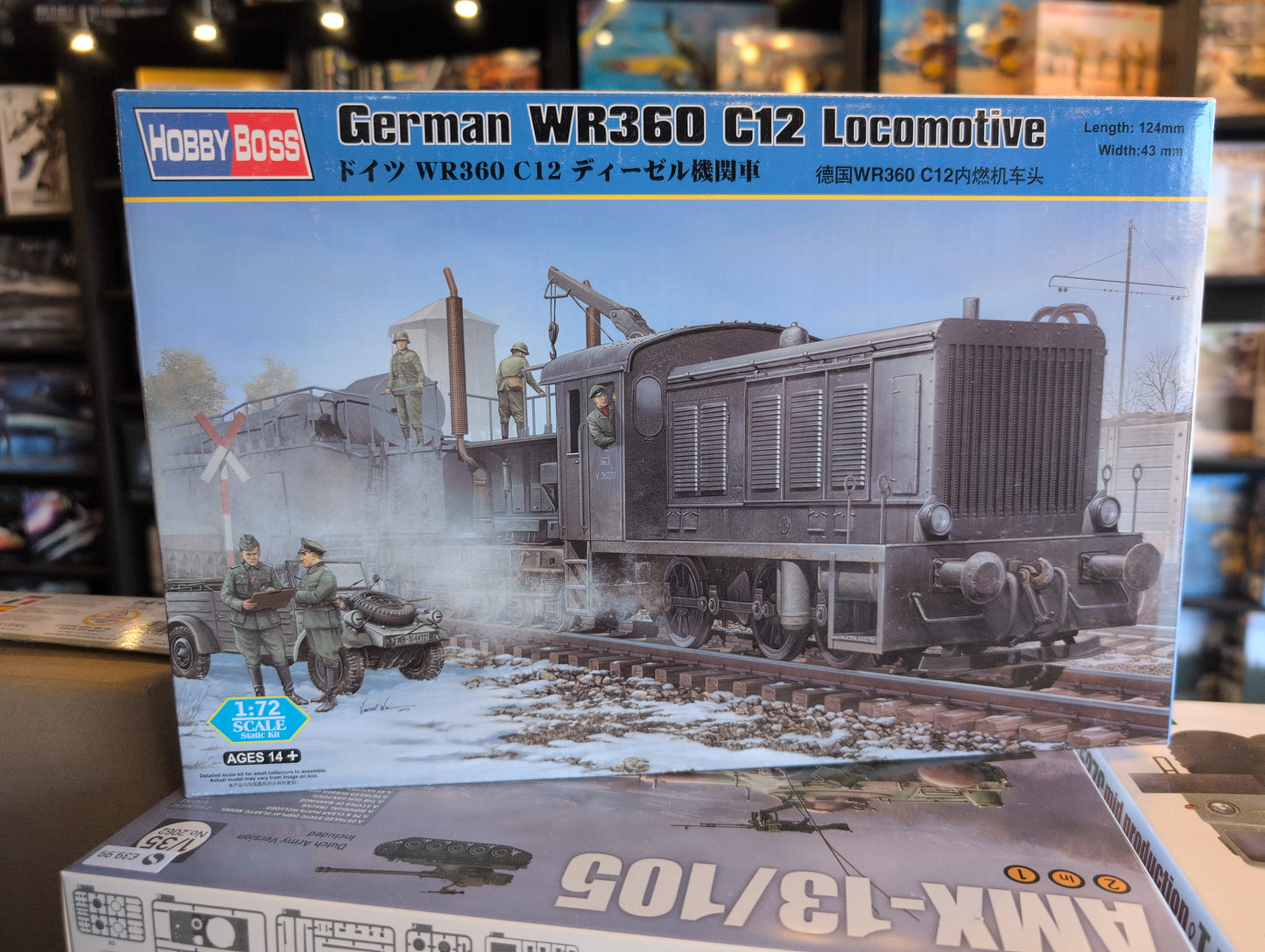 1/72 Hobby Boss - German WR360 C12 Locomotive