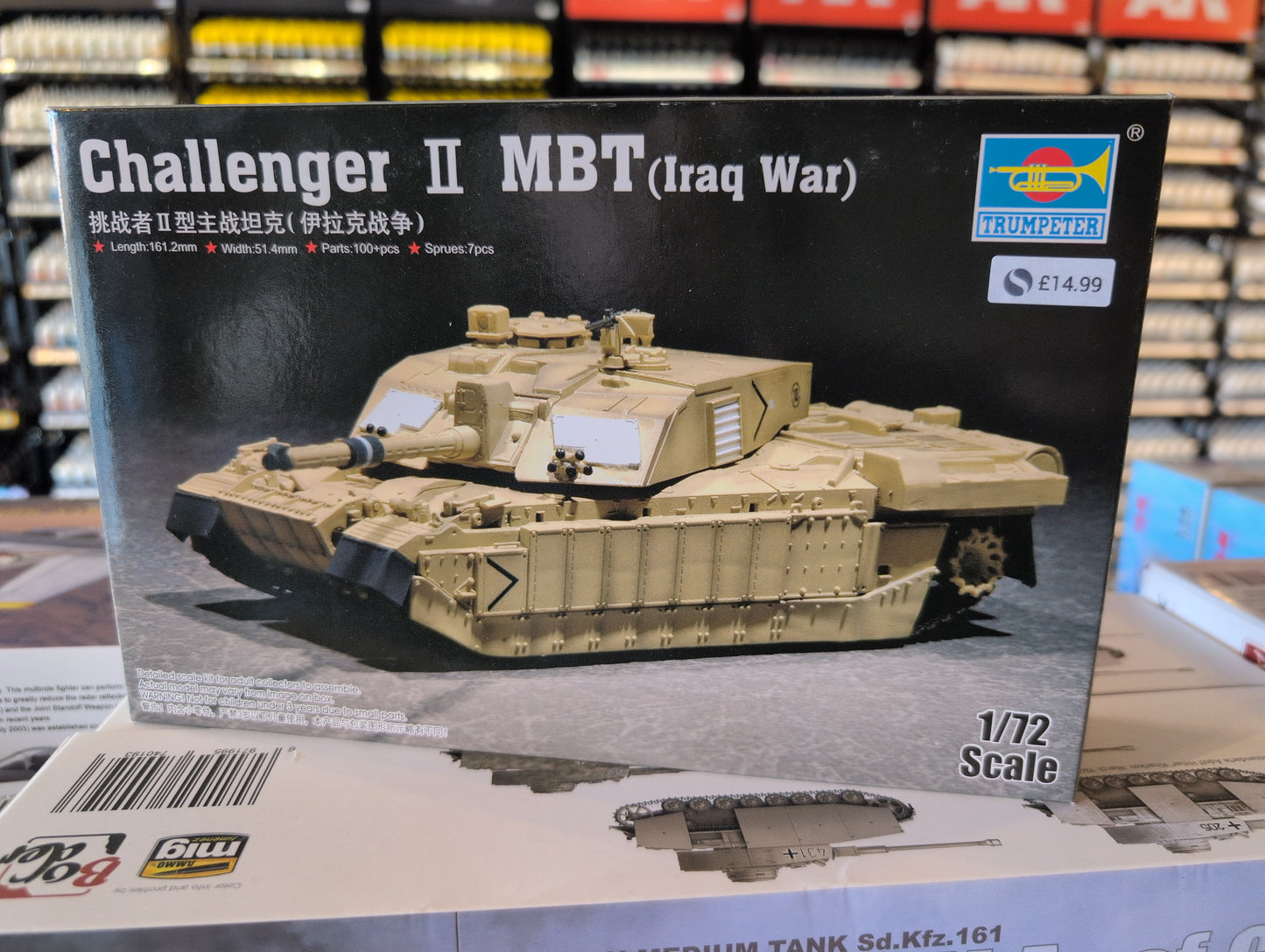 1/72 Trumpeter - British Army Challenger 2 (Iraq War) Main Battle Tank