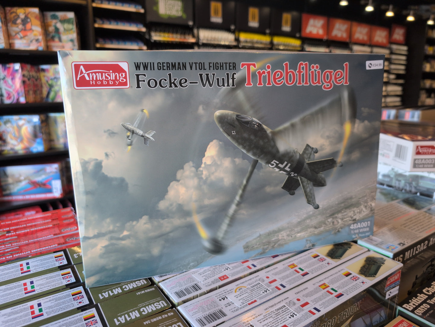 1/48 Amusing Hobby - Focke-Wulf Triebflugel