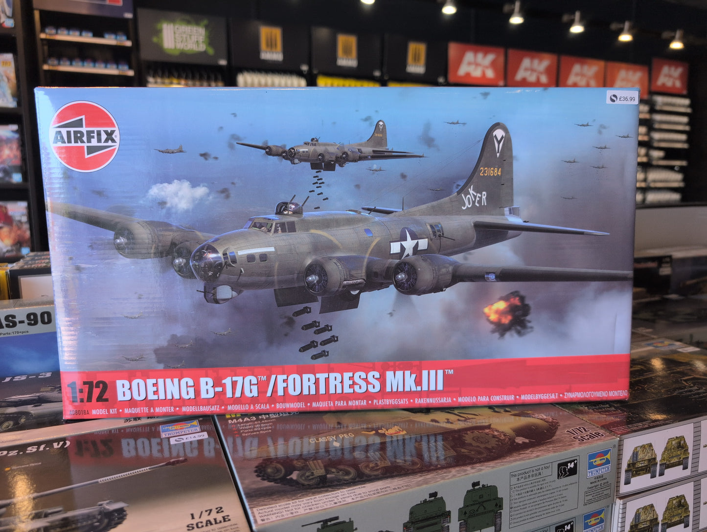 1/72 Airfix - Boeing B-17G / Fortress Mk.II