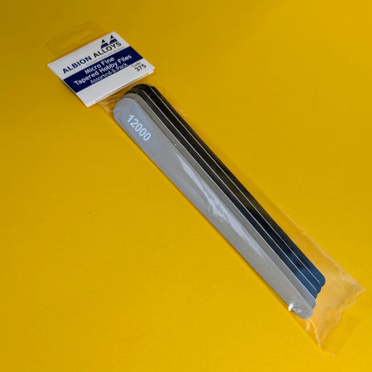 Albion Alloys - Micro Fine Tapered Sanding Files (Assorted)