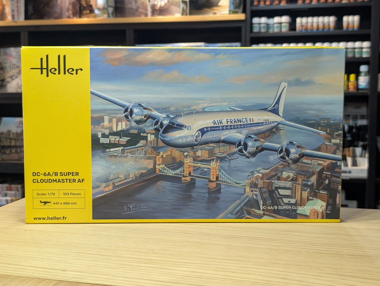 Heller 1:72 - DC6 Super
Cloudmaster 80315