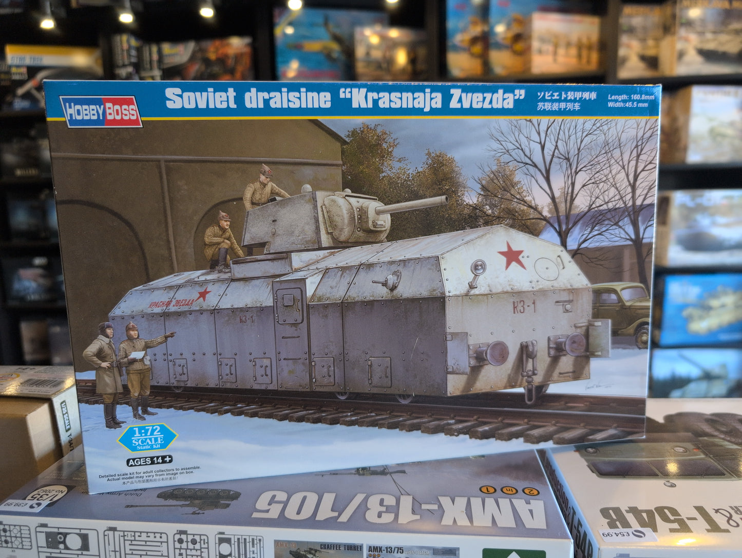 1/72 Hobby Boss - Soviet Draisine "Krasnaja Zvezda"