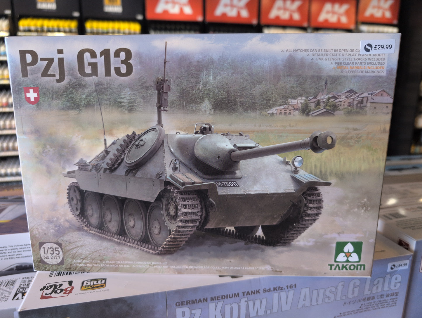 1/35 Takom - Swiss Army Panzerjäger G 13 Tank Destroyer