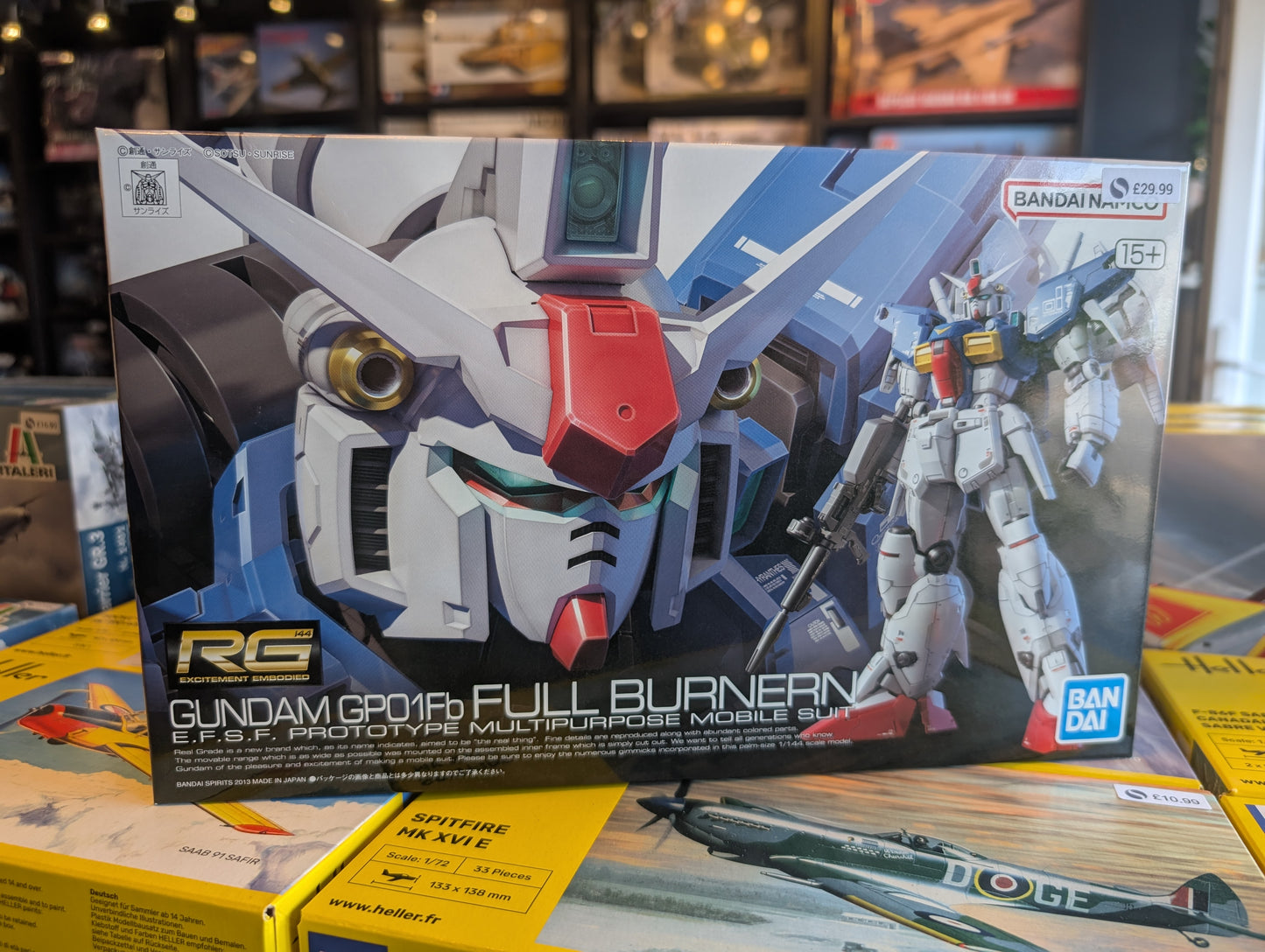 1/144 RG Bandai - Gundam GP01fb Full Burnern