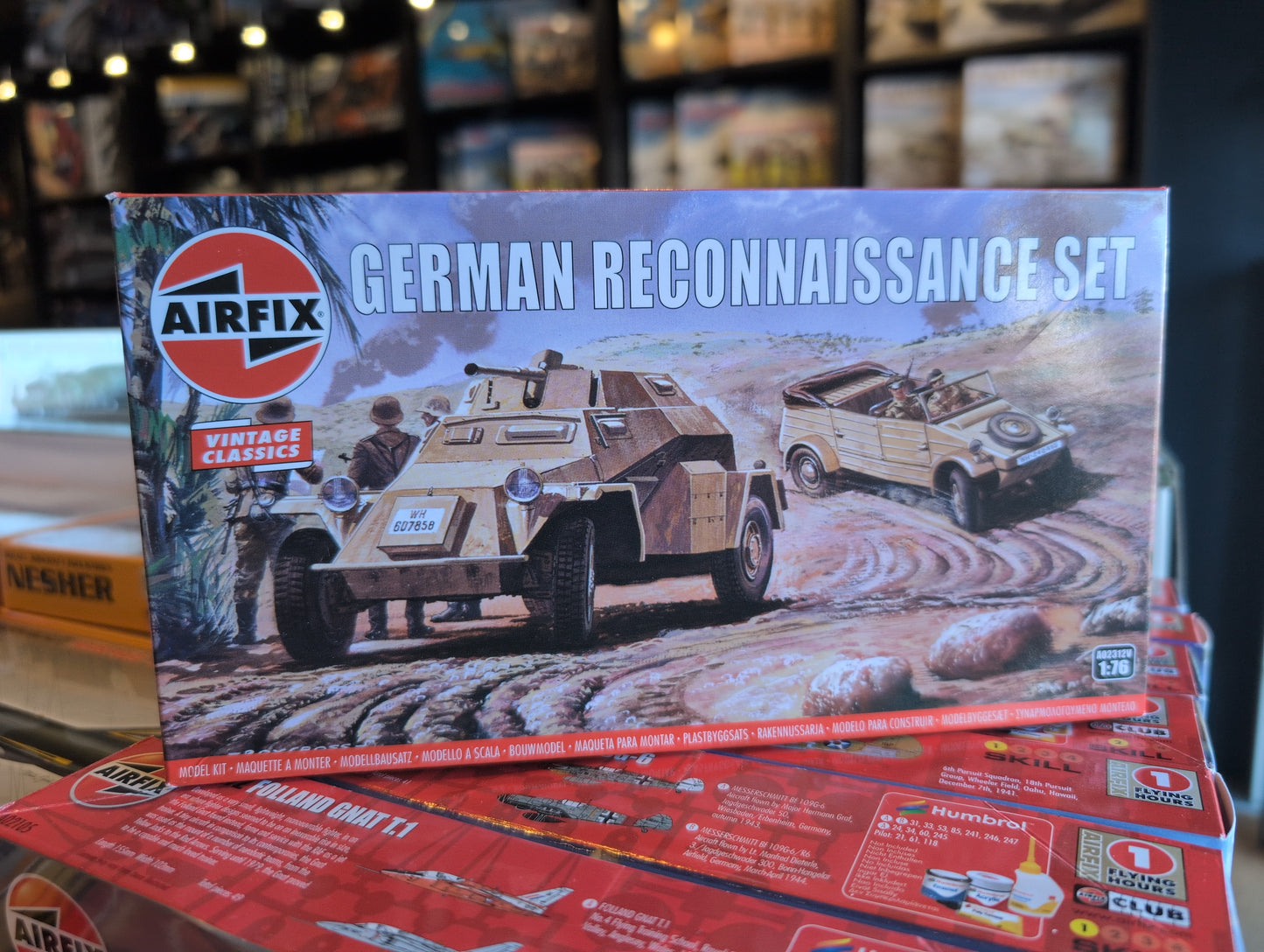 1/76 Airfix - German Reconnaissance Set