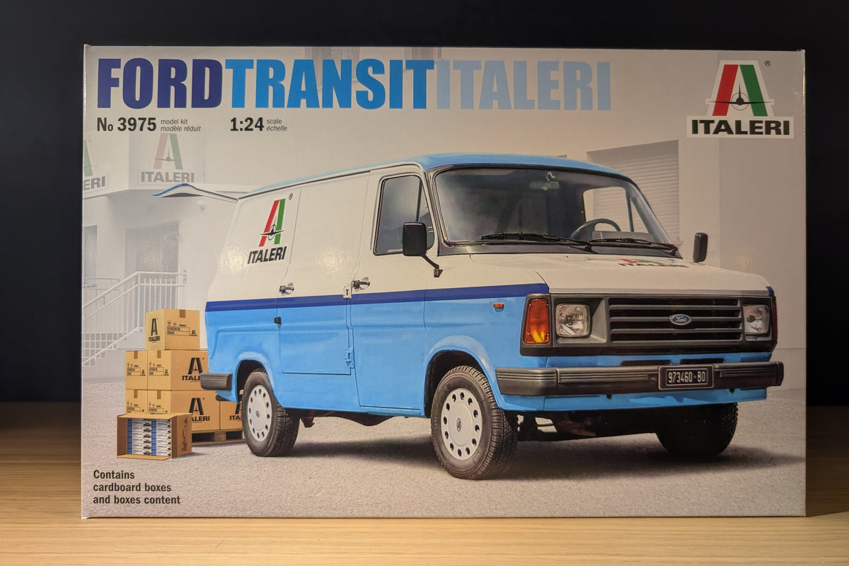 Italeri 1/24 Cars - Ford Transit "Italeri" Van - 3975