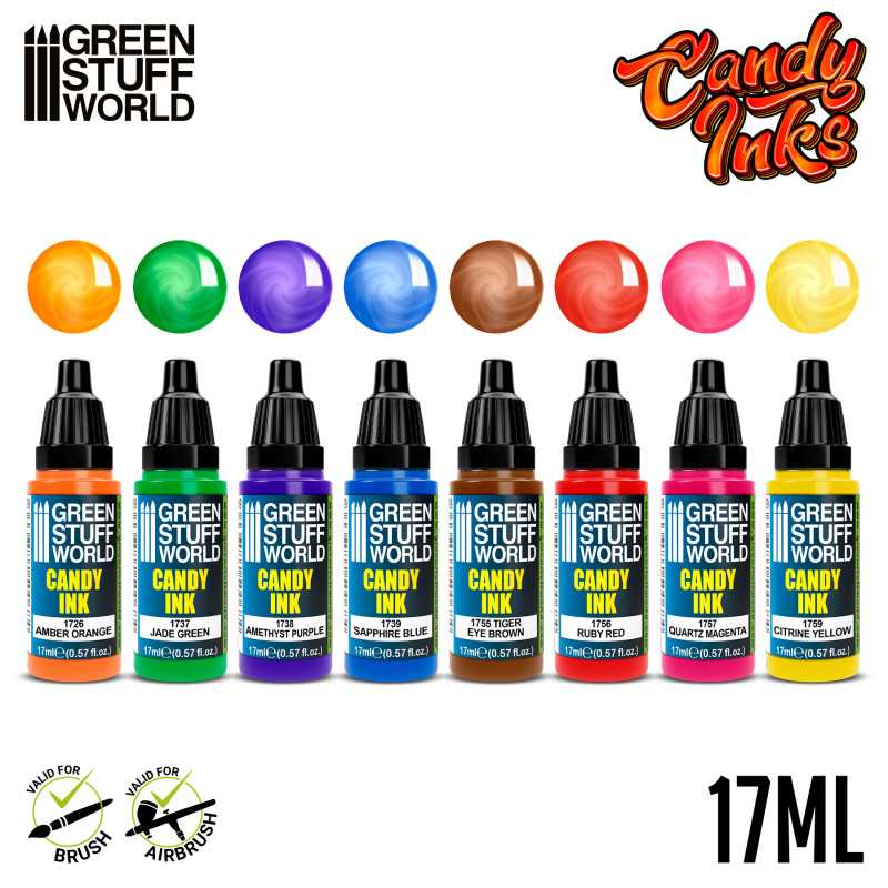Green Stuff World - Candy Ink Paint Set