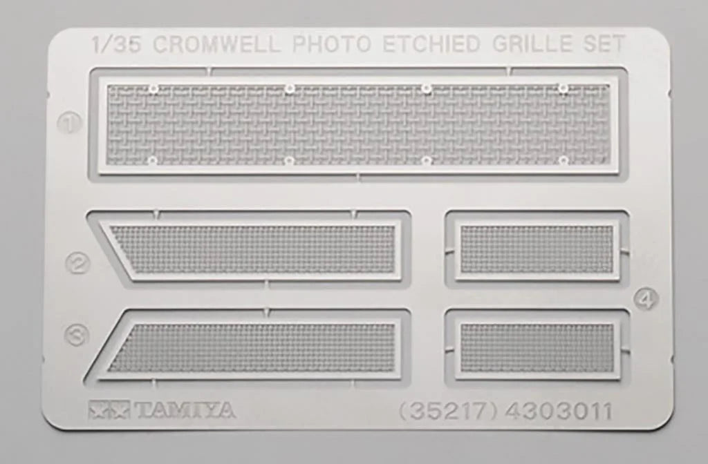Tamiya 1/35 Military - Cromwell Mk.II Etched Grille - 35222 - Product Image