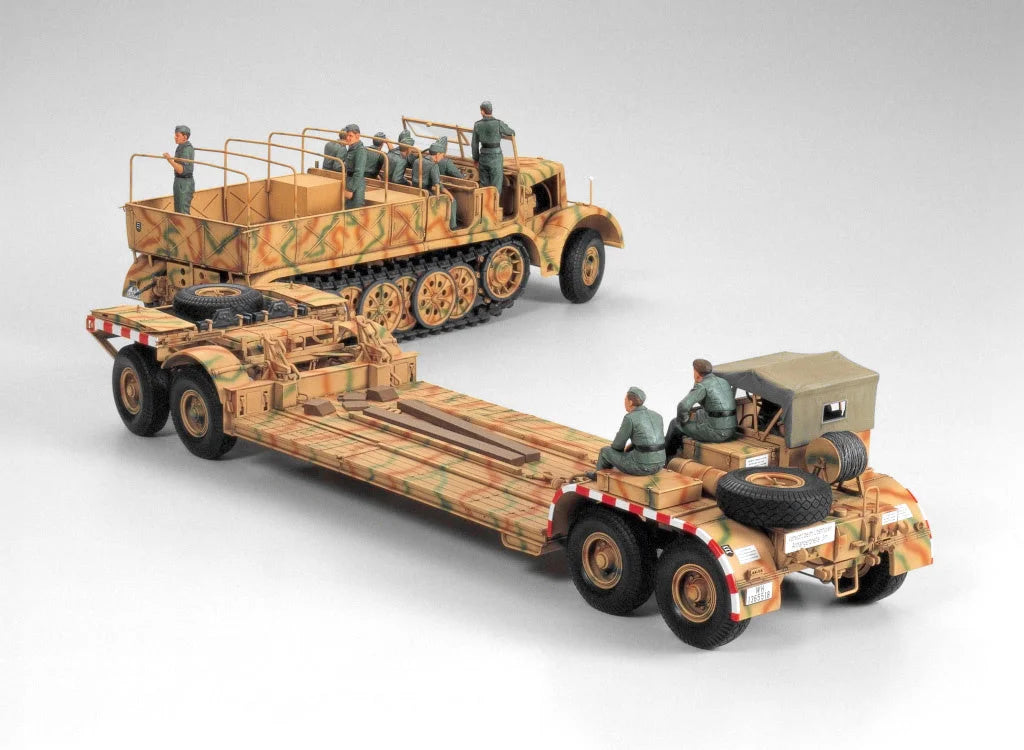 Tamiya 1/35 Military - German Famo And Tank Transporter - 35246 - Product Image
