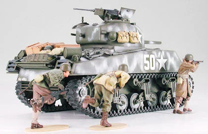 Tamiya 1/35 Military - M4A3 Sherman 75mm Gun Late - 35250 - Product Image