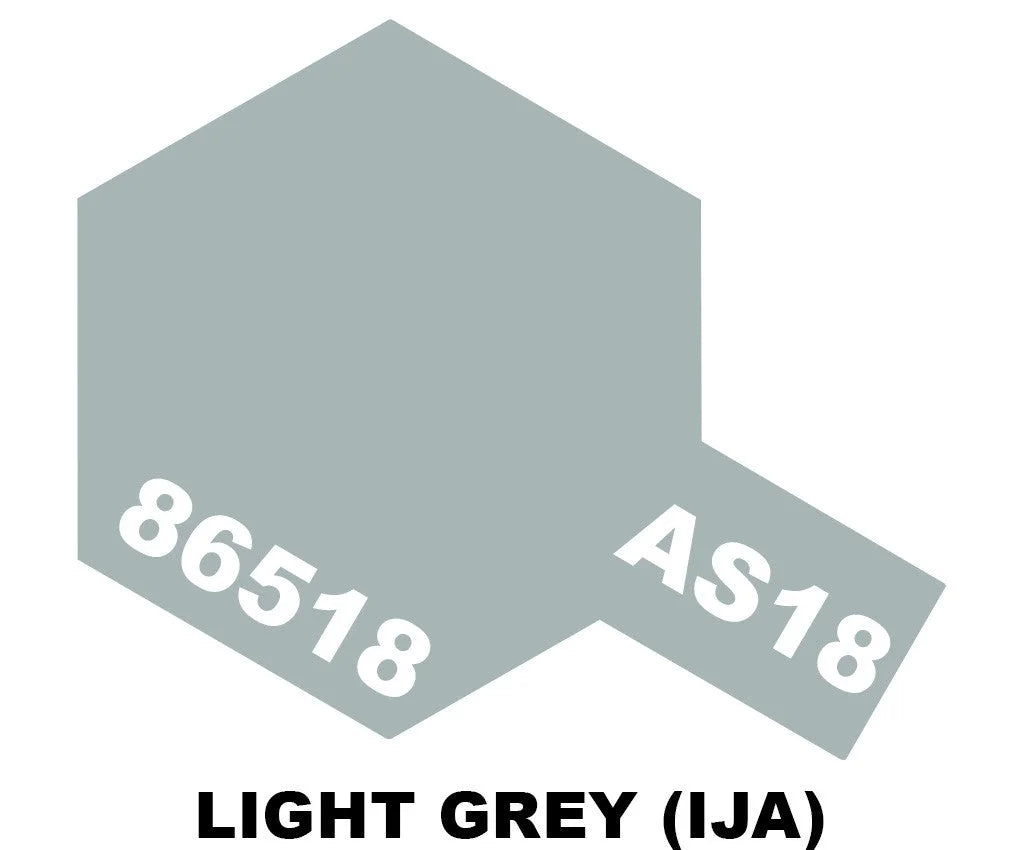 Tamiya AS Sprays - AS-18 Light Grey (IJA) - 86518 - Product Image