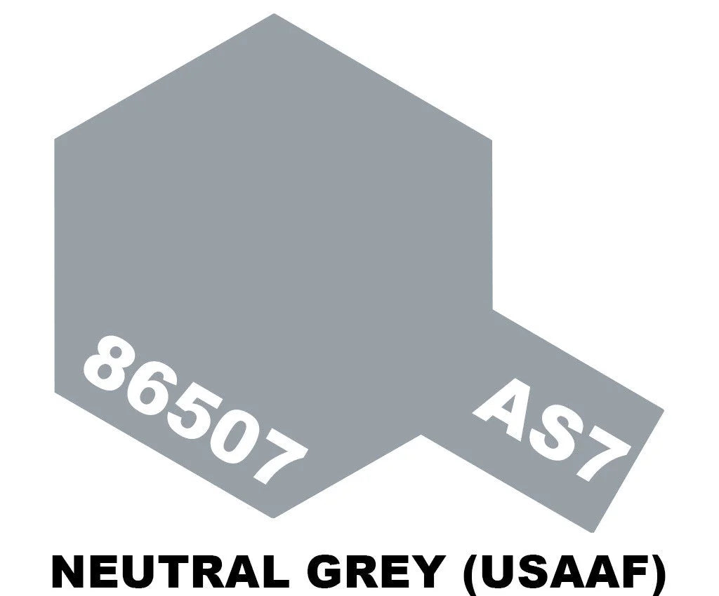 Tamiya AS Sprays - AS-7 Neutral Grey (USAAF) - 86507 - Product Image