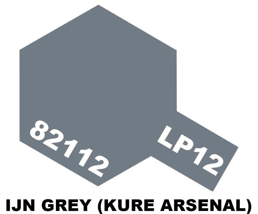 Tamiya LP Paint - LP-12 IJN Grey (Kure Arsenal) - 82112 - Product Image