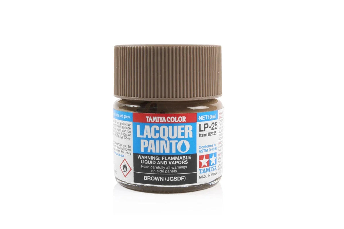 Tamiya LP Paint - LP-25 Brown (JGSDF) - 82125 - Product Image