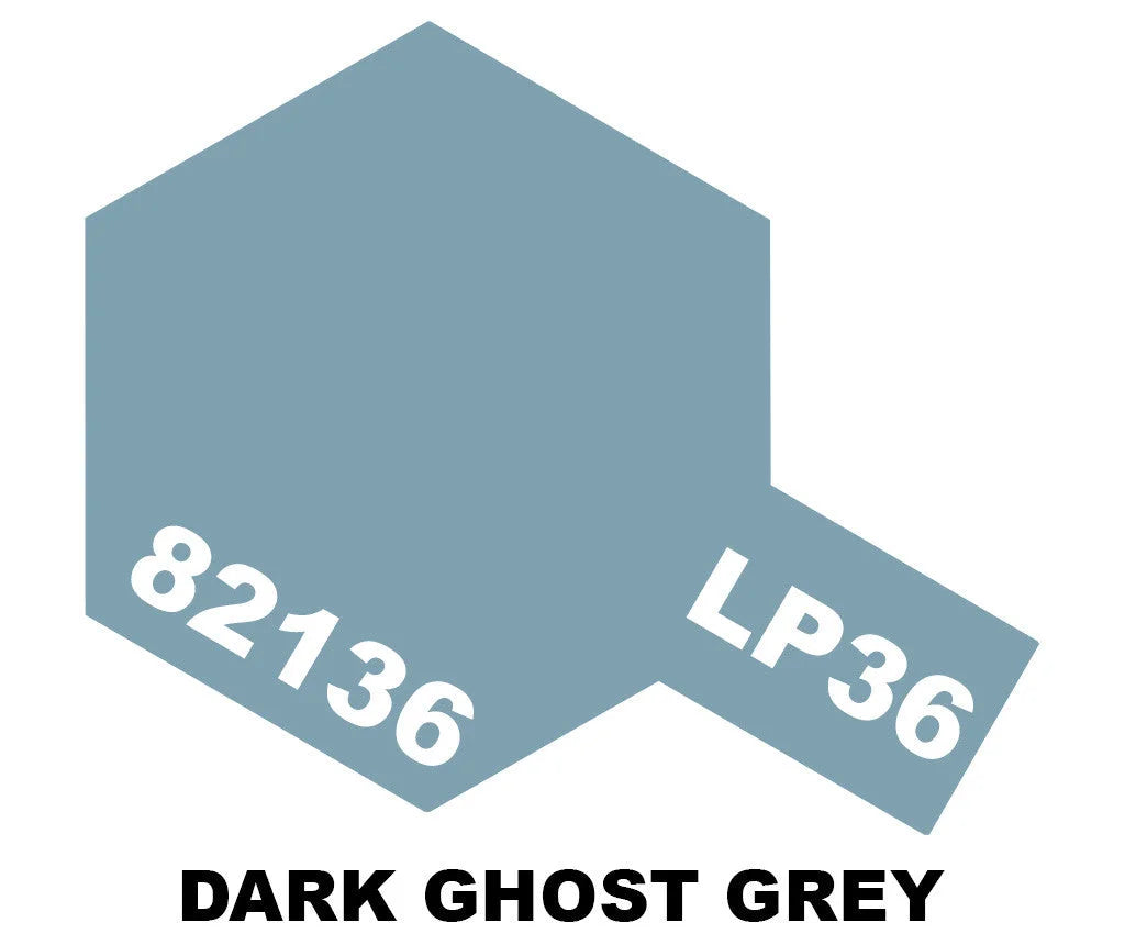 Tamiya LP Paint - LP-36 Dark Ghost Grey - 82136 - Product Image