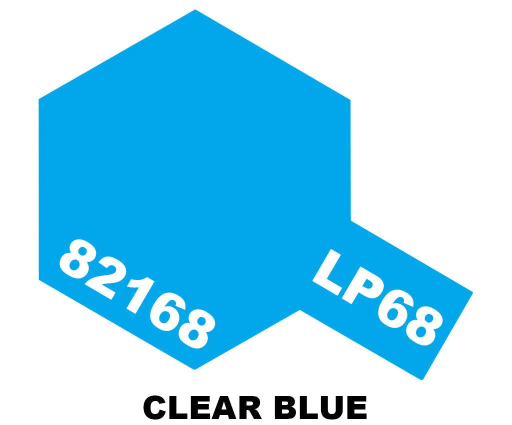 Tamiya LP Paint - LP-68 Clear Blue - 82168 - Product Image