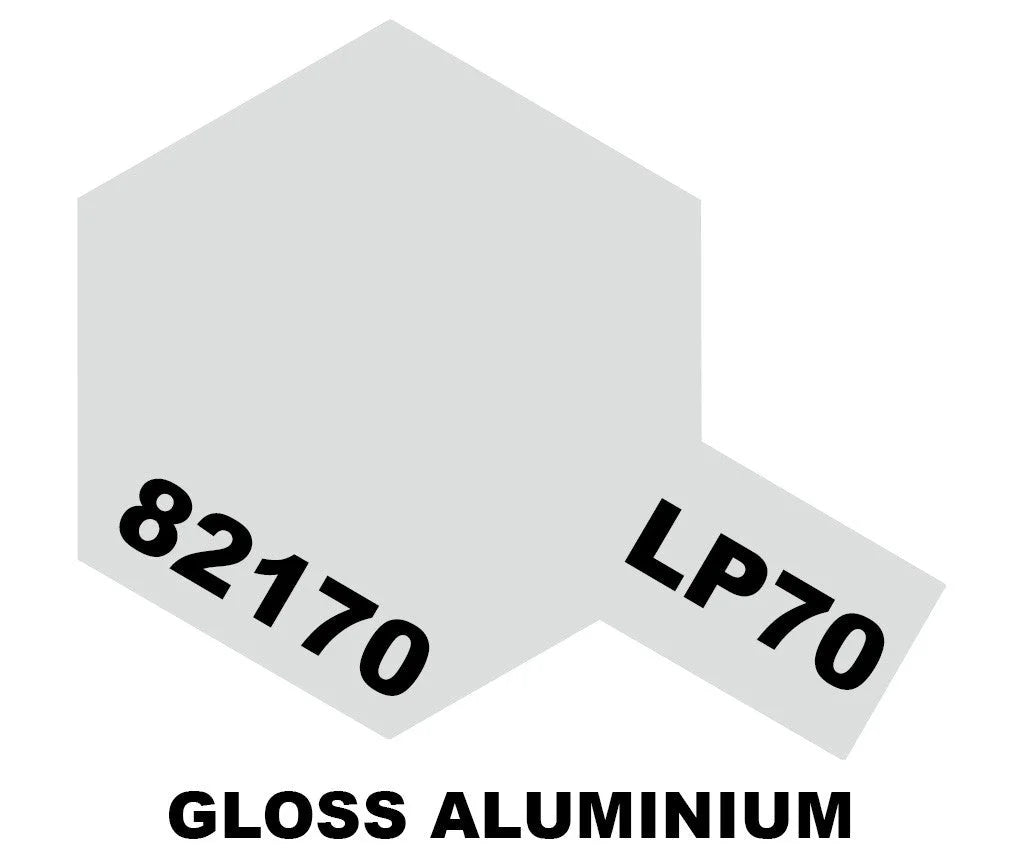 Tamiya LP Paint - LP-70 Gloss Aluminium - 82170 - Product Image