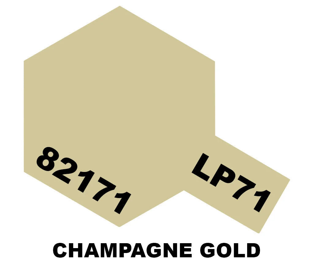Tamiya LP Paint - LP-71 Champagne Gold - 82171 - Product Image