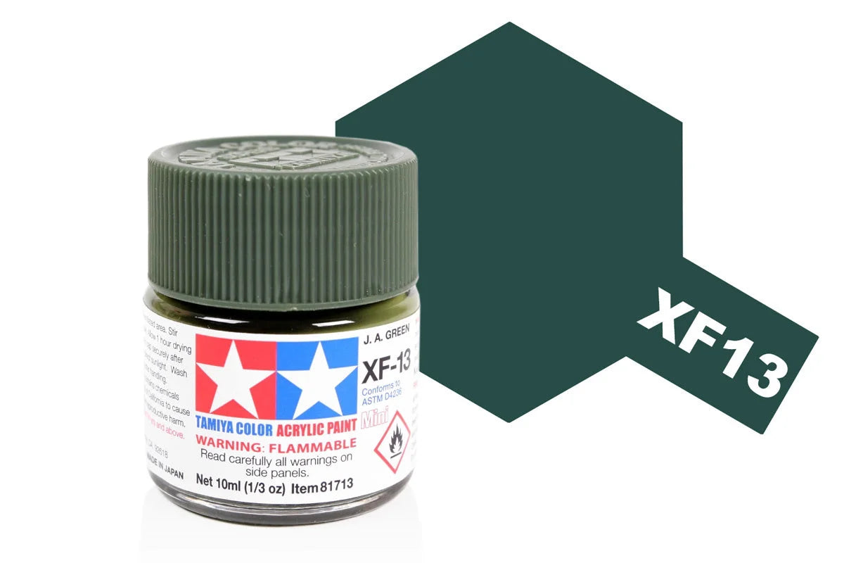Tamiya Acrylic Mini XF-13 J.A. Green 10ml (81713)