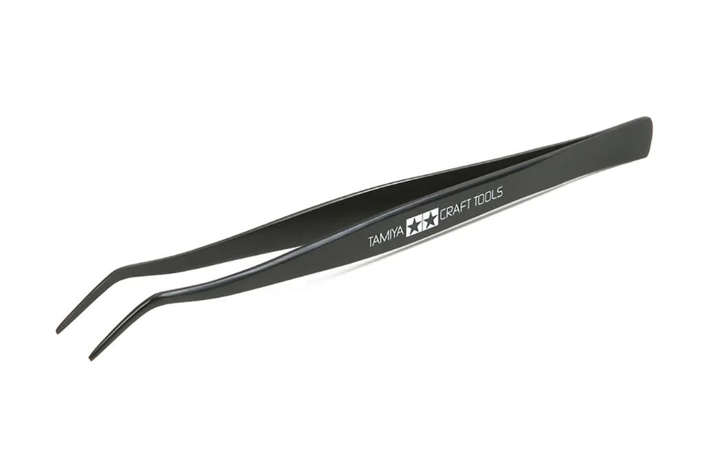 Tamiya Angled Tweezers (74003)