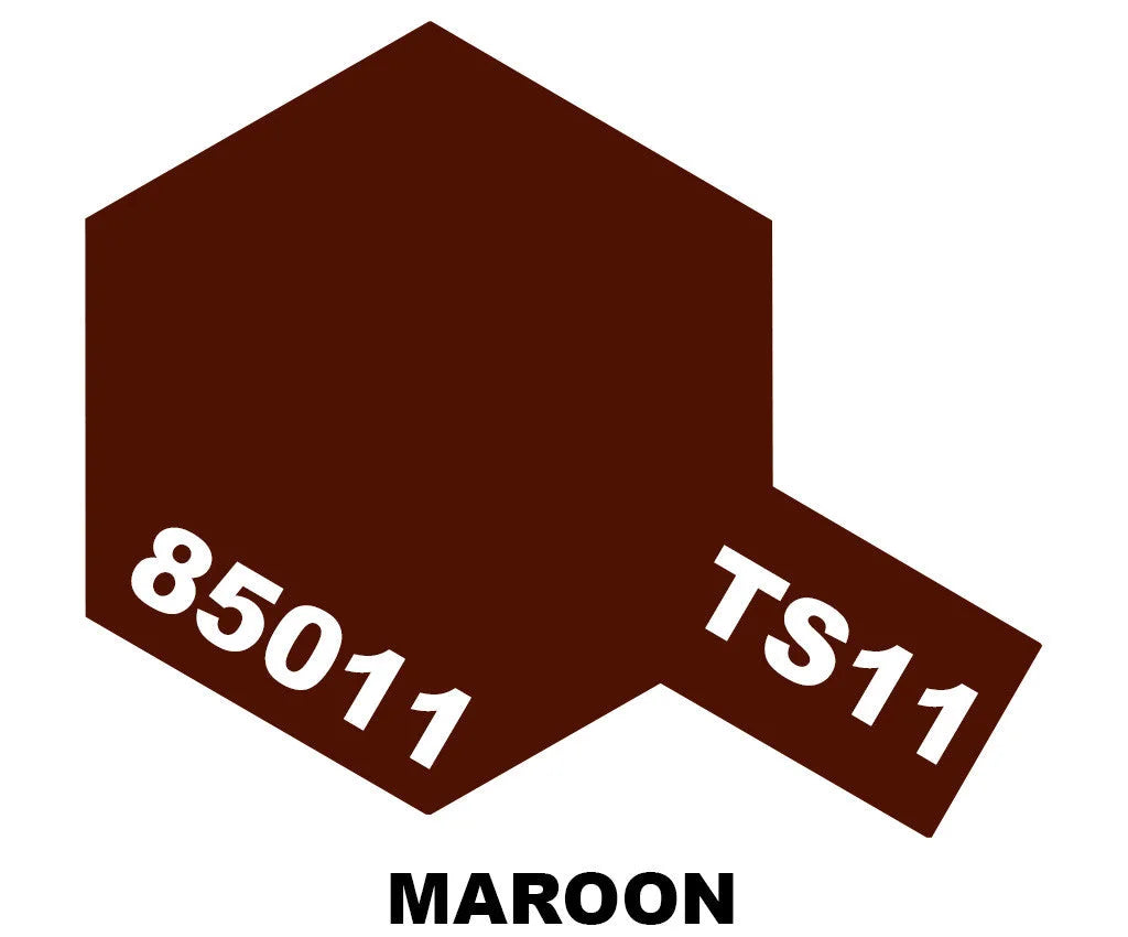 Tamiya TS Sprays - TS-11 Maroon - 85011 - Product Image