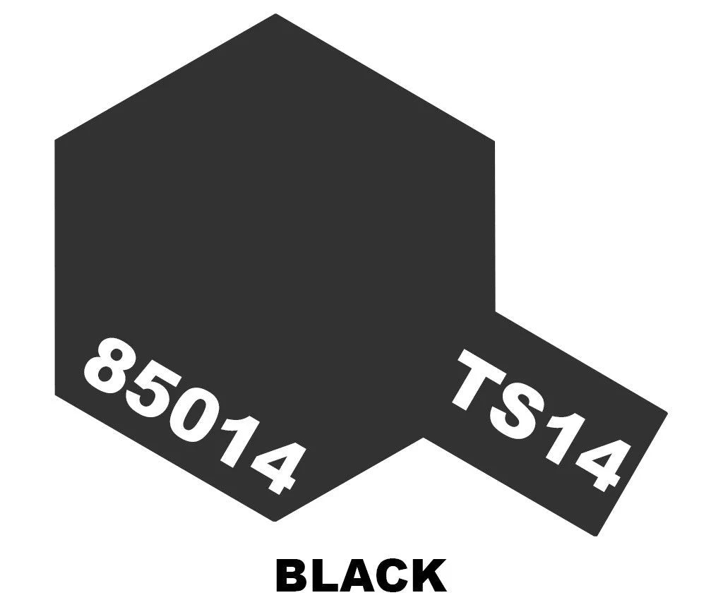 Tamiya TS Sprays - TS-14 Black - 85014 - Product Image