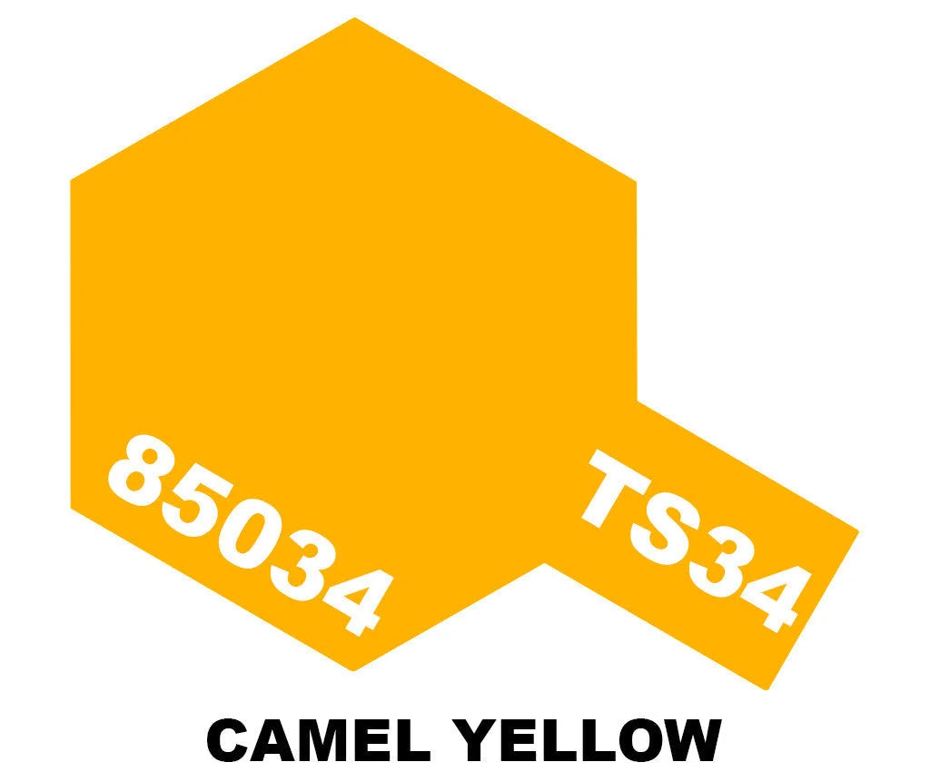 Tamiya TS Sprays - TS-34 Camel Yellow - 85034 - Product Image