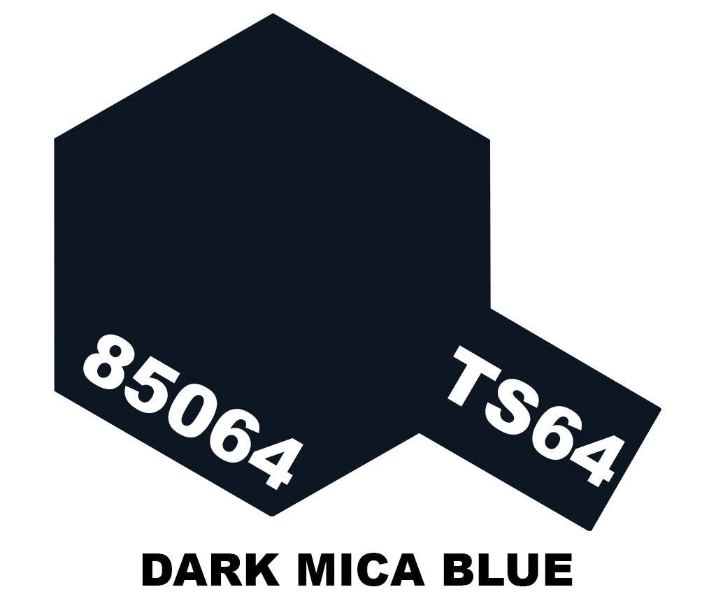 Tamiya TS Sprays - TS-64 Dark Mica Blue - 85064 - Product Image