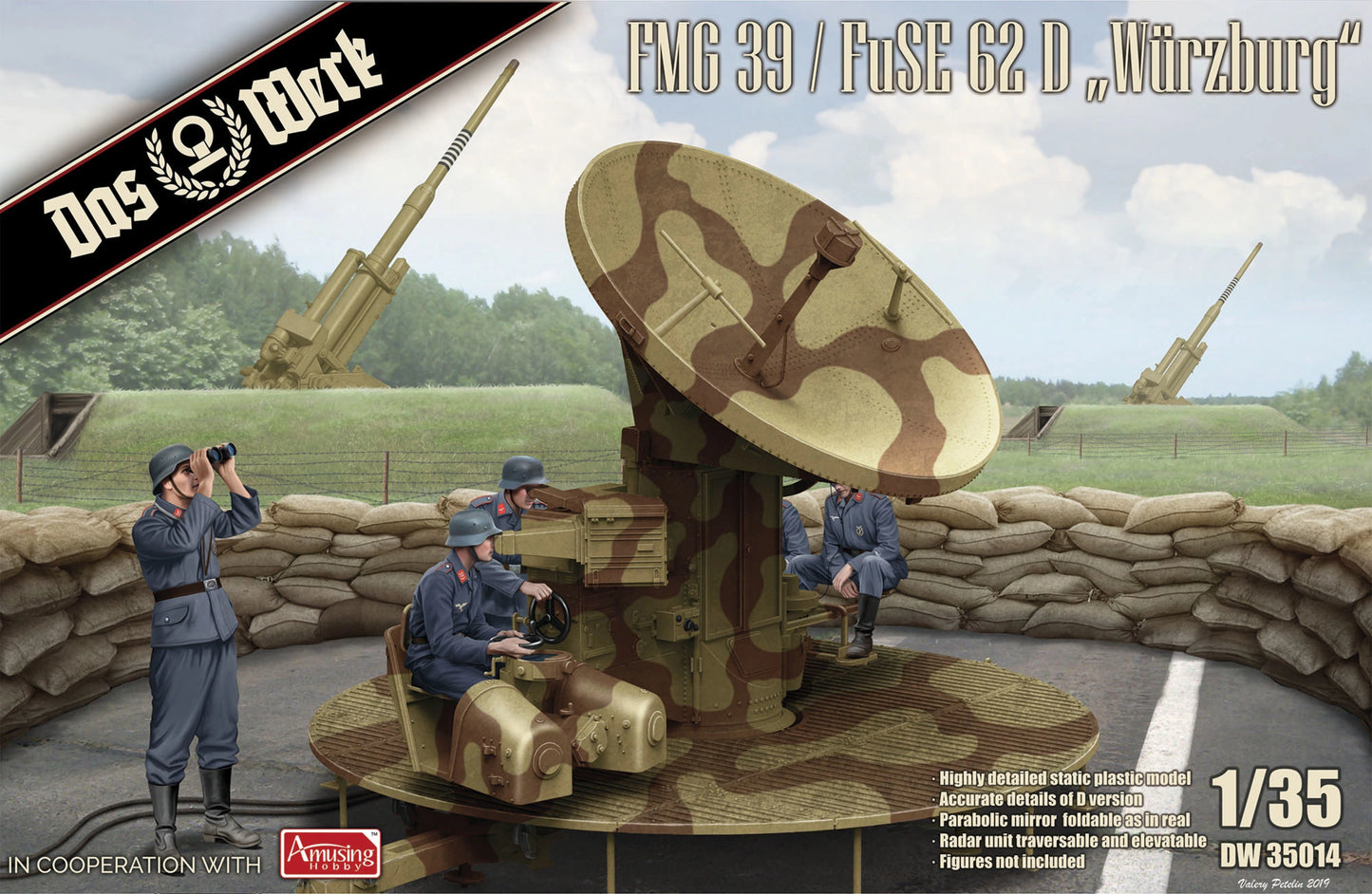 1/35 Das Werk - FMG 39 / FuSE 62 D "Wurzburg"