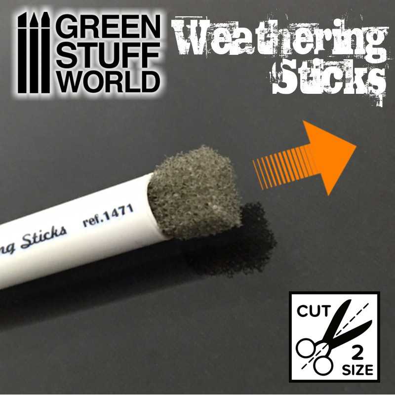 Green Stuff World - Weathering Brushes 15mm