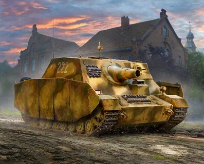 Zvezda 1/100 scale Sturmpanzer IV Brummbär model kit Z6244, Art of Tactic range