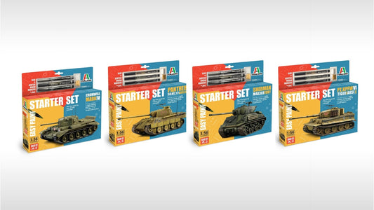 Italeri & AK Interactive Launch New “Easy Paint” Starter Sets