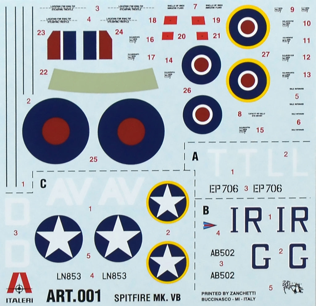 Italeri 001 - Product Image