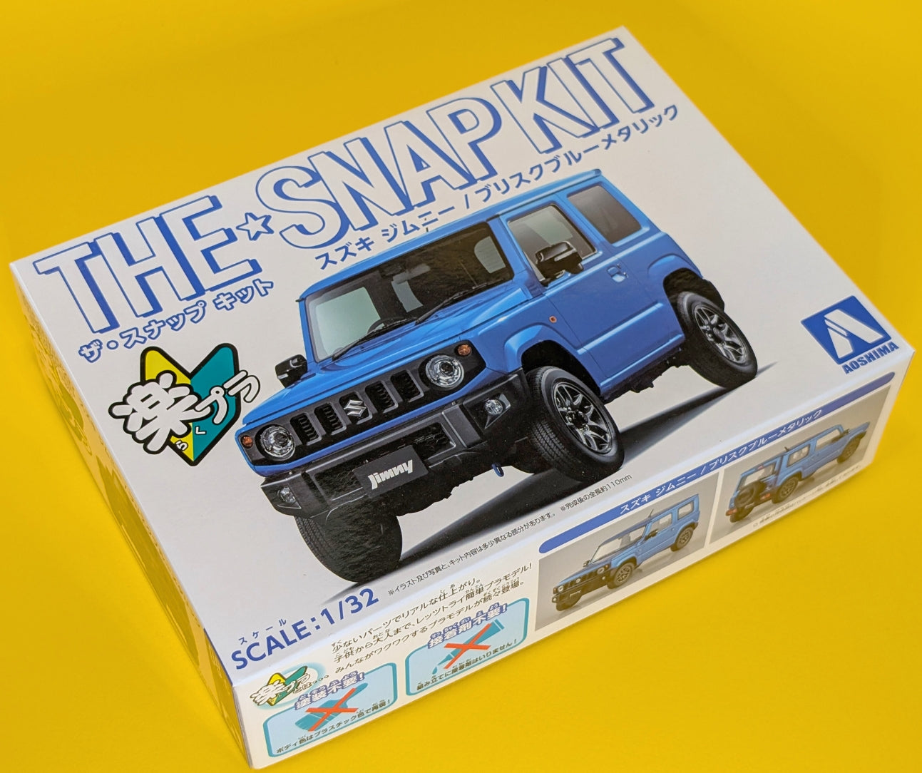 1/32 Aoshima - Snap Kit Suzuki Jimny Brisk Blue Metallic