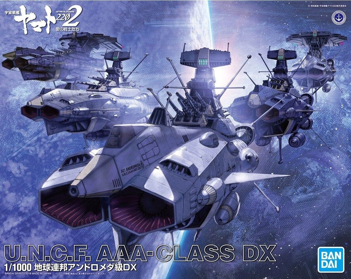 1/1000 Bandai - Yamato 2202 UNCF AAA-Class Andromeda (Deluxe Version)