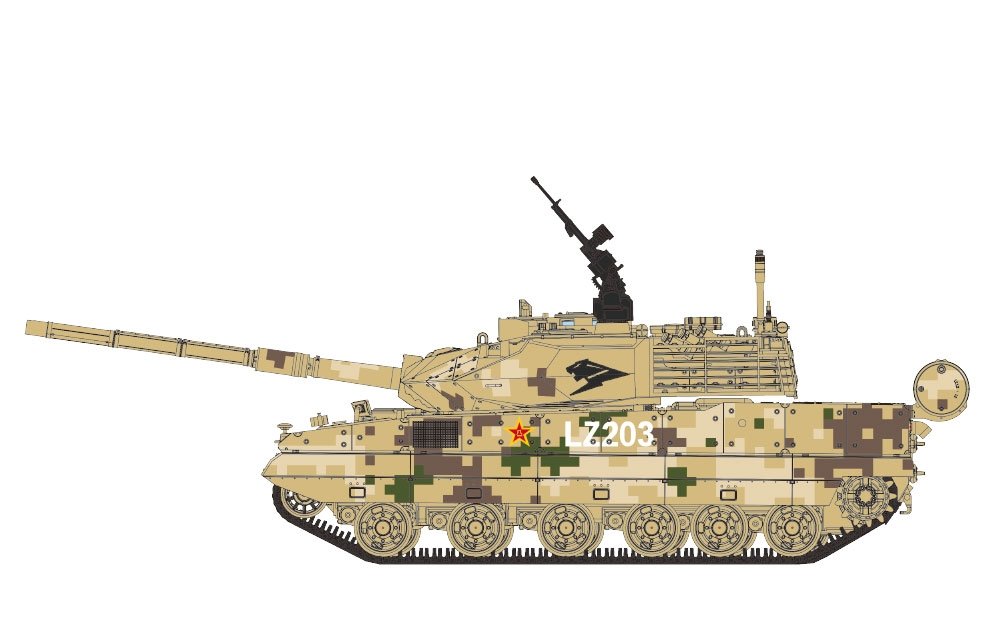 Meng 1/35 PLA ZTQ-15 Light Tank model kit TS-048, image 9