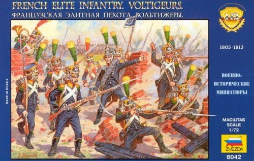 Zvezda 1/72 Military - French Voltigeurs  Lbc-Ilad - Z8042