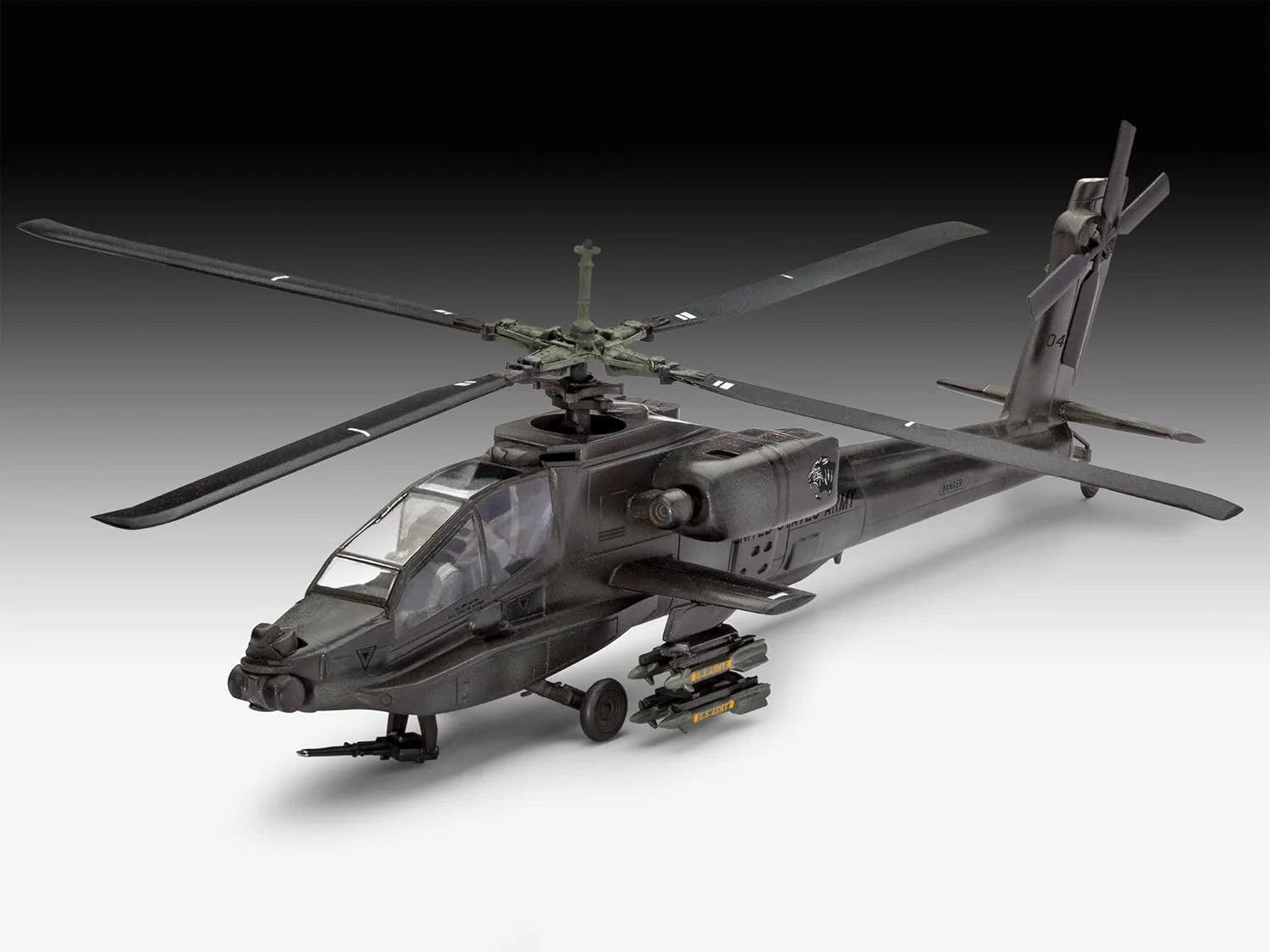 1/00 Revell - AH-64A Apache - Product Image