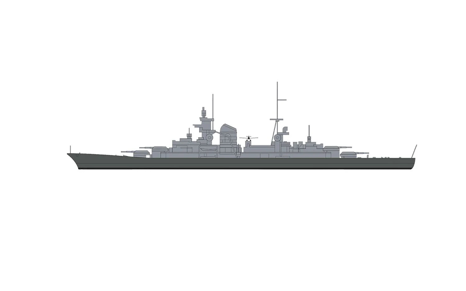 1/1200 Airfix - Sink The Bismarck! Seven Ship Gift Set (PRE-ORDER) - Product Image