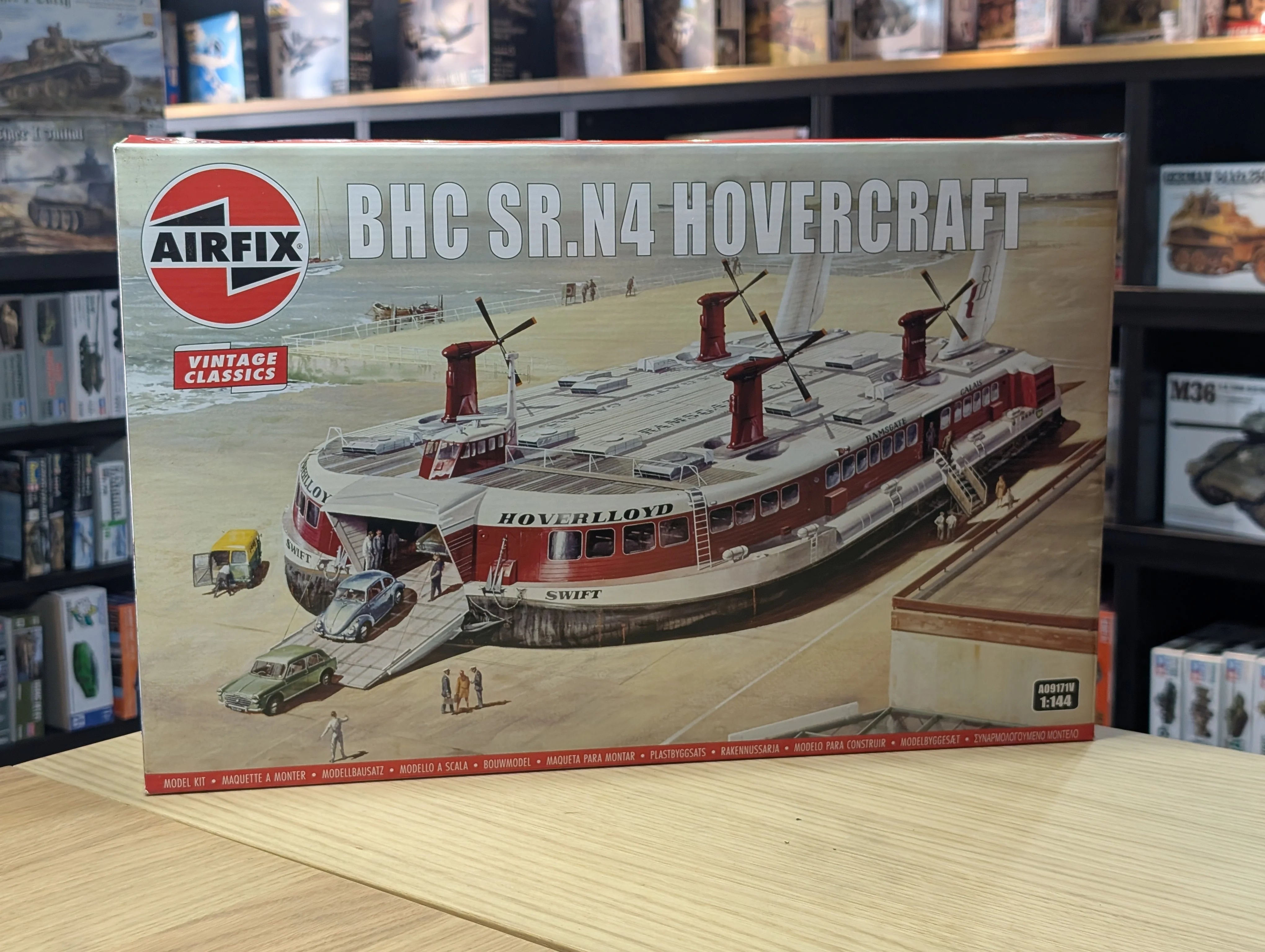 K91s】1/144 SR.N4 HOVERCRAFT ホバークラフ エアフィックス AIRFIX SR