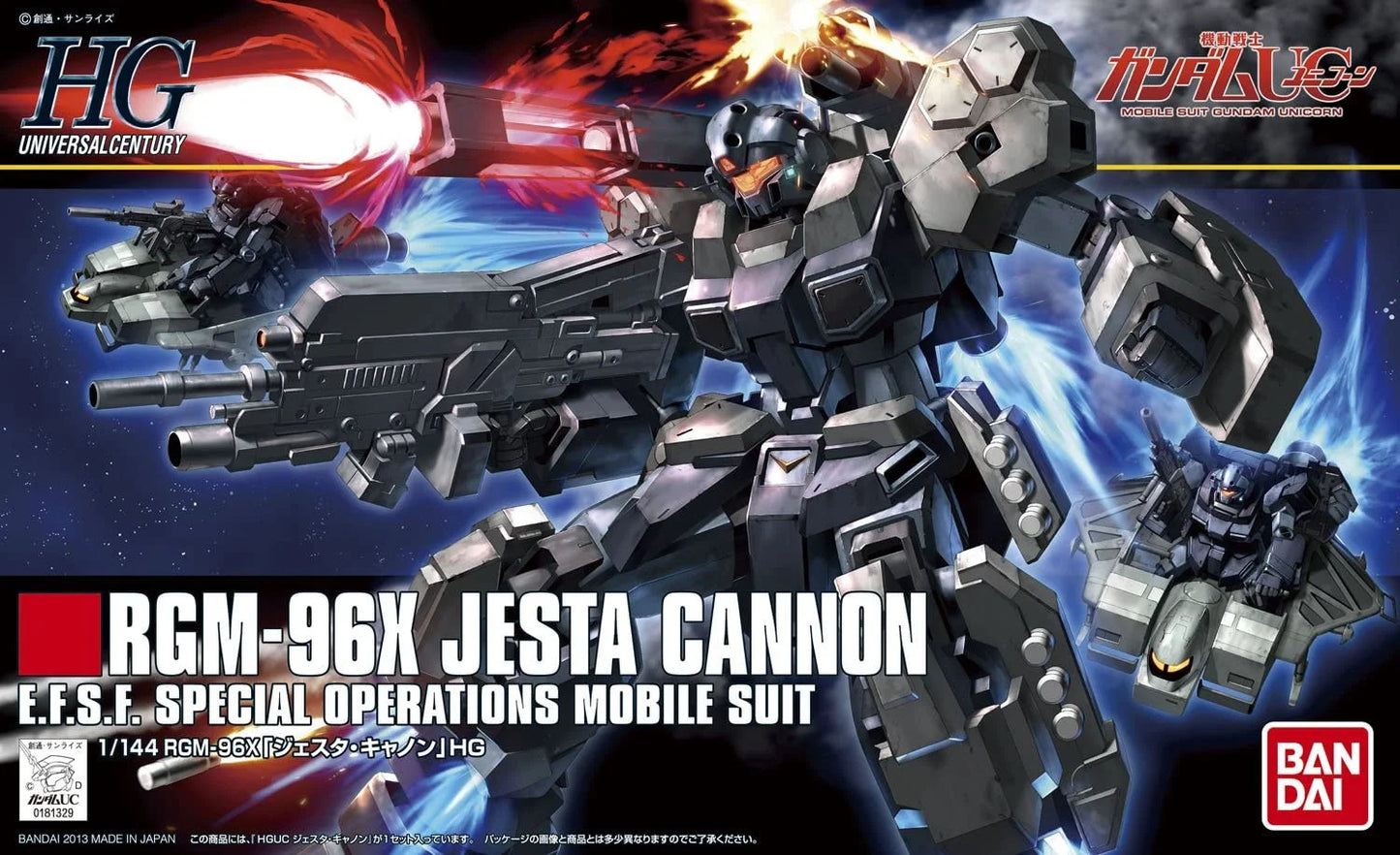 1/144 HG Bandai - RGM-96X Jesta Cannon - Product Image