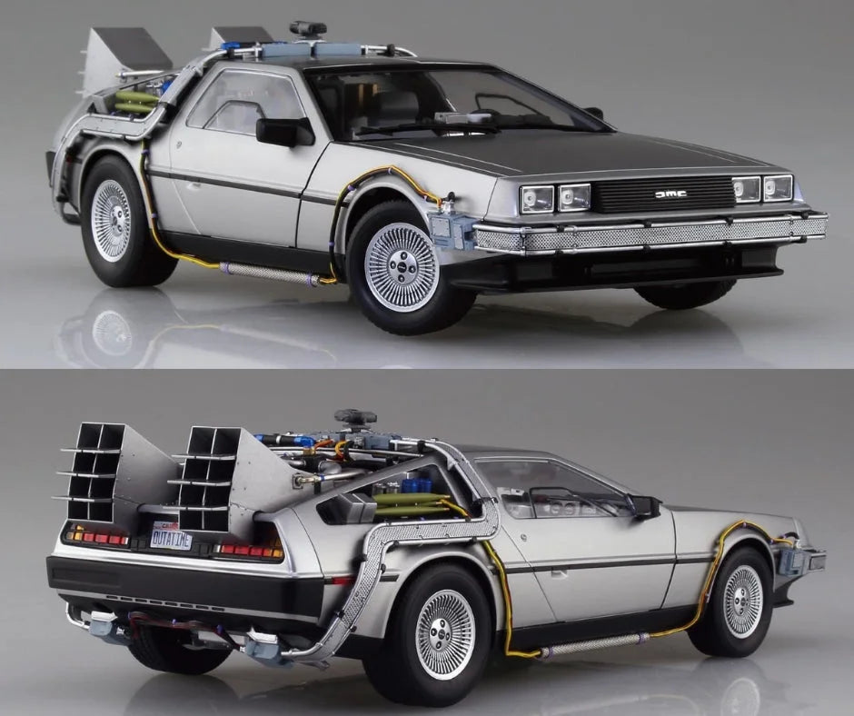 1/24 Aoshima - Back To The Future: Part One, Delorean Time Machine - Product Image