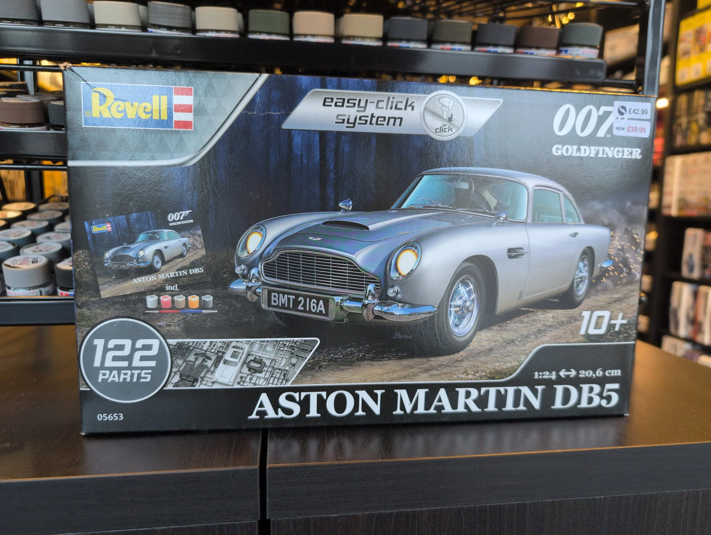 1/24 Revell - James Bond: Aston Martin DB5 - Product Image