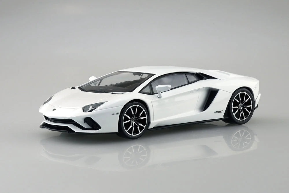 1/32 Aoshima - Snap Kit Lamborghini Adventador S Pearl White - Product Image