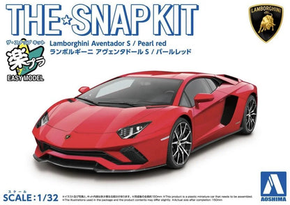 1/32 Aoshima - Snap Kit Lamborghini Aventador Pearl Red - Product Image