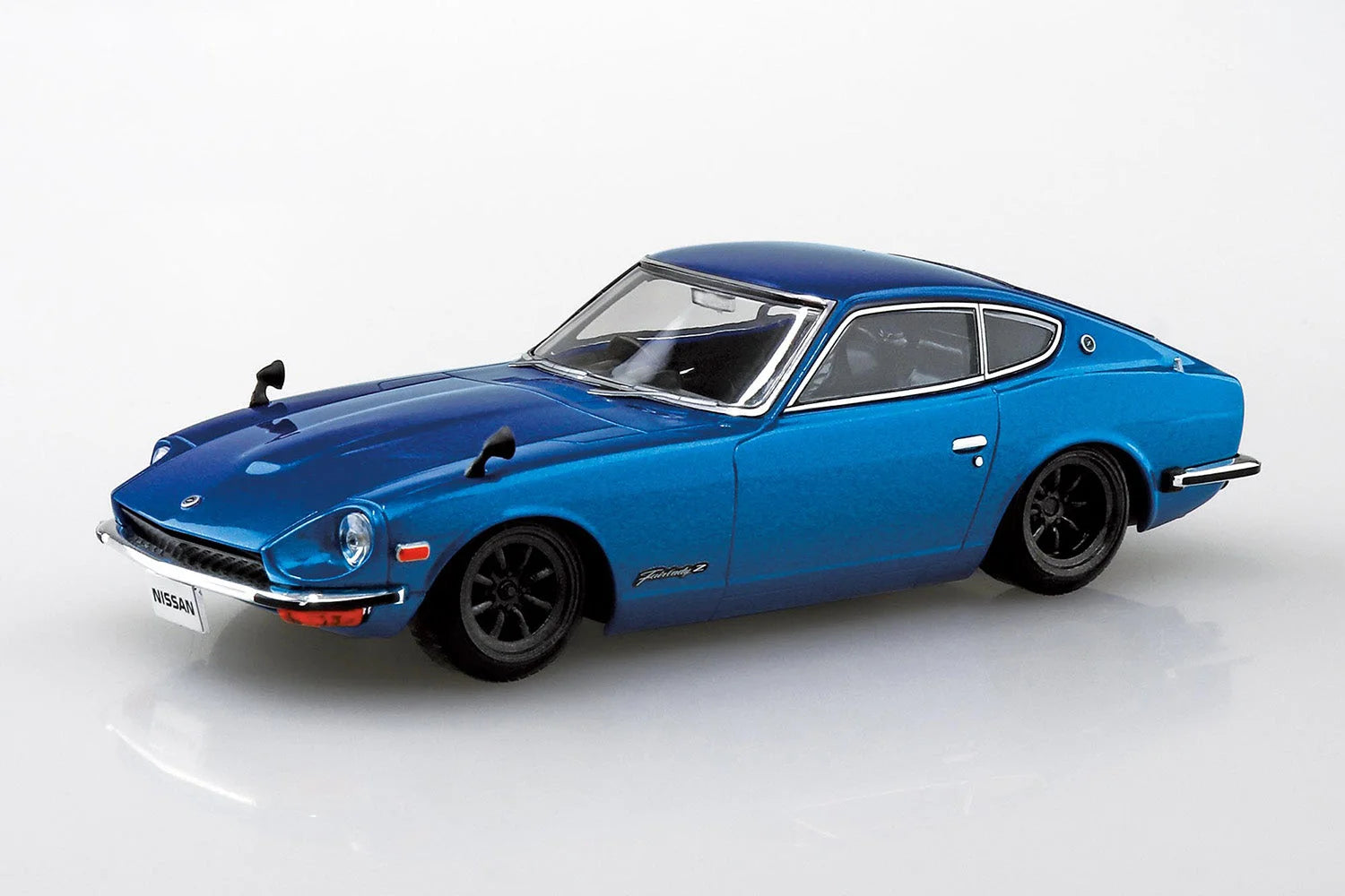 1/32 Aoshima - Snap Kit Nissan S30 Fairlady Z Blue with Custom Wheels - Product Image