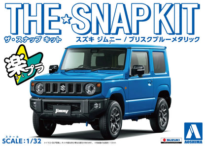 1/32 Aoshima - Snap Kit Suzuki Jimny Brisk Blue Metallic - Product Image