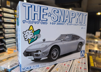 1/32 Aoshima - Snap Kit Toyota 2000GT Silver - Product Image